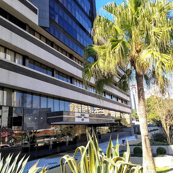Fachada do edifício MAB onde o consultório do Dr. Wilson está localizado.